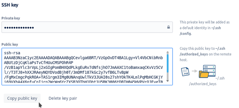 Pipelines settings